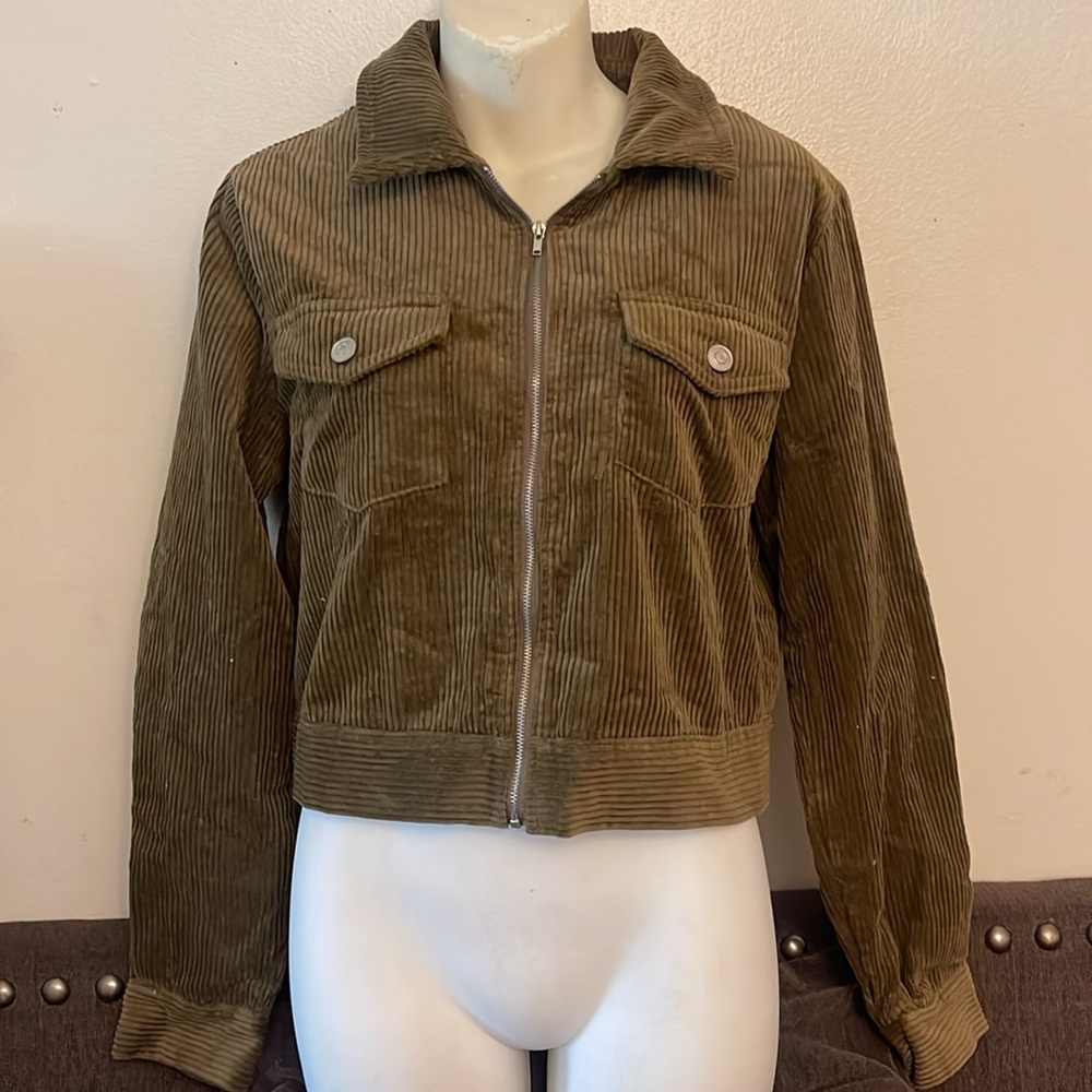 🚨New LOST+ WANDER Cropped Corduroy Jacket - Picture 4 of 4